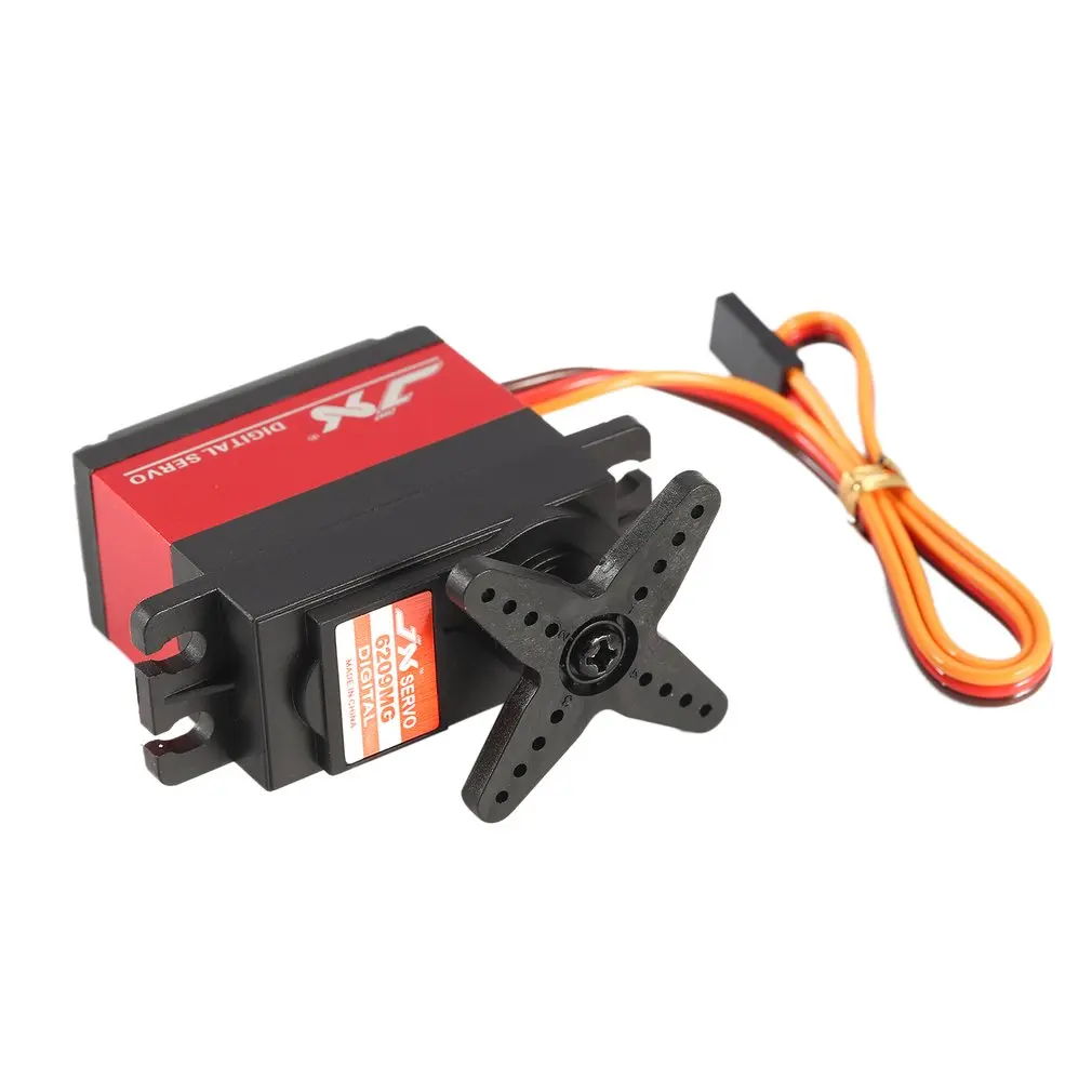 JX PDI-6209MG 4 8 V-6V 0.13sec/60 9 35 kg Цифровой Металлический сервопривод алюминиевый чехол для