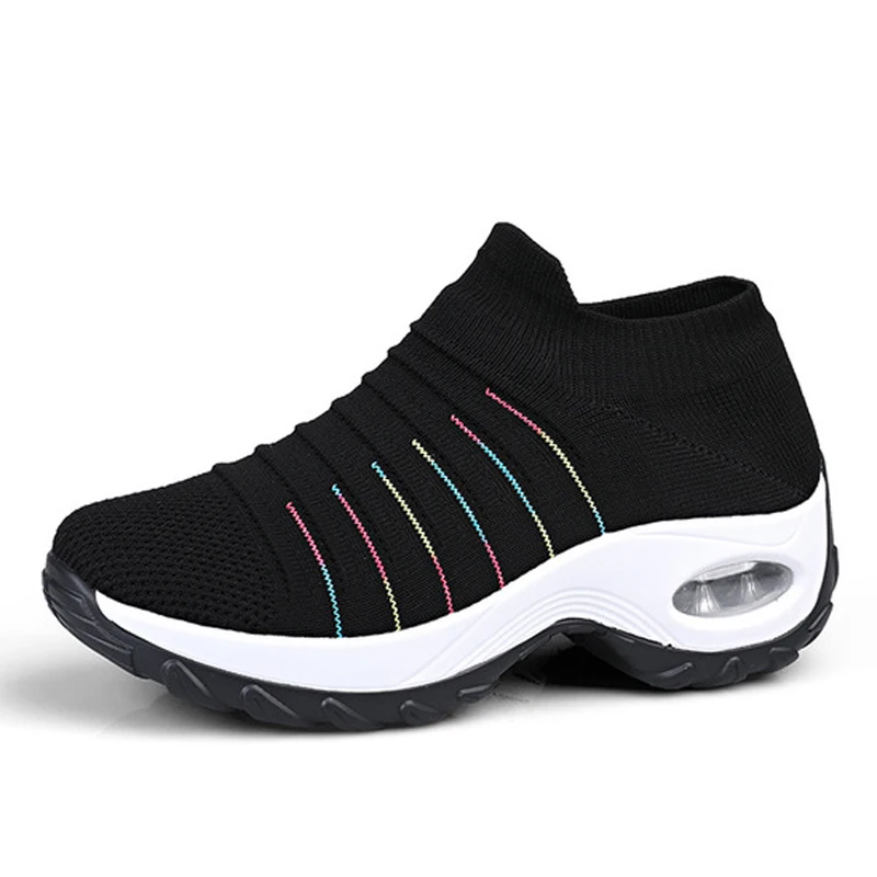 2020 women sneakers fashion casual shoes platform sneakers for women black breathable mesh sock sneakers Tenis Feminino
2020 women sneakers fashion casual shoes platform sneakers for women black breathable mesh sock sneakers Tenis Feminino