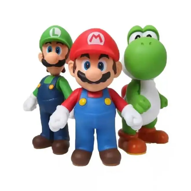 Экшн-фигурка из ПВХ в стиле Super Mario Bros люиджи Йоши, коллекционные игрушки-модели, игрушки для детей, подарки на день рождения
Экшн-фигурка из ПВХ в стиле Super Mario Bros люиджи Йоши, коллекционные игрушки-модели, игрушки для детей, подарки на день рождения