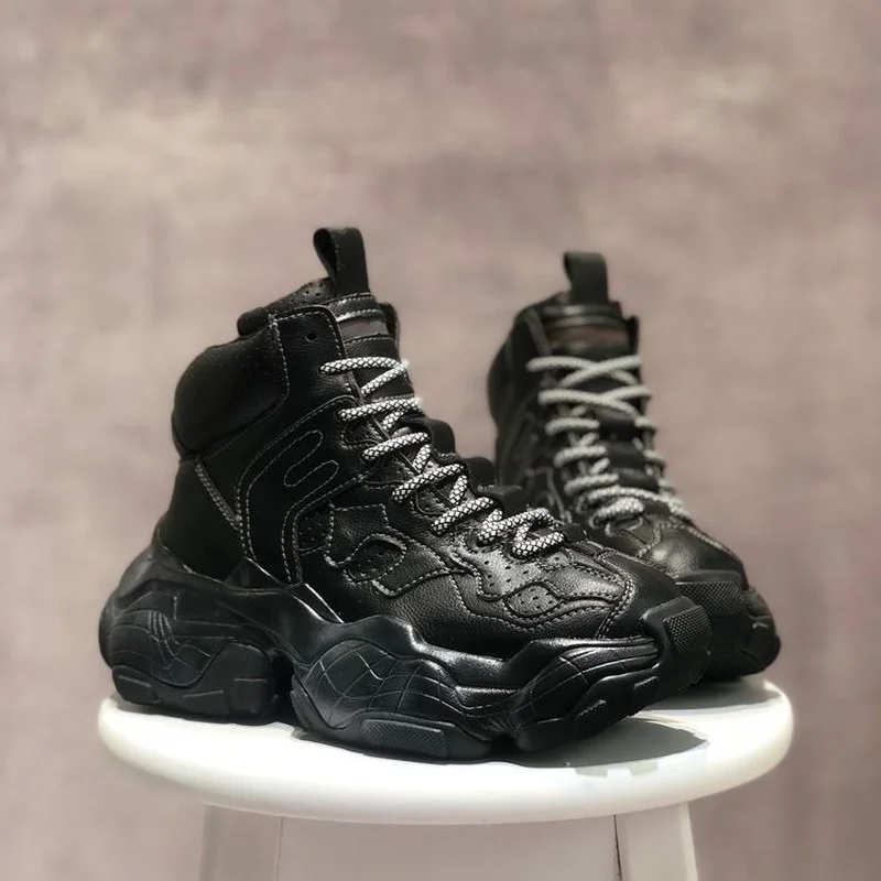 Platform Sneaker New Fashion Winter Women's Shoes Thick-soled Increased High-top Shoes Ladies Sneakers Zapato Tenis De Mujer
Platform Sneaker New Fashion Winter Women's Shoes Thick-soled Increased High-top Shoes Ladies Sneakers Zapato Tenis De Mujer