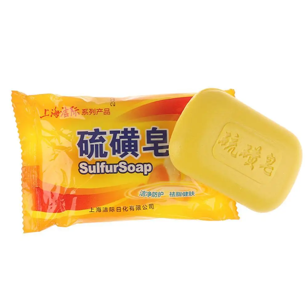 1pc Sulphur Soap For Men And Women To Remove Oil Clean Face Wash Hands Wash Back Bath Soap Soap Sulfur Soap Borte Sea Salt
1pc Sulphur Soap For Men And Women To Remove Oil Clean Face Wash Hands Wash Back Bath Soap Soap Sulfur Soap Borte Sea Salt