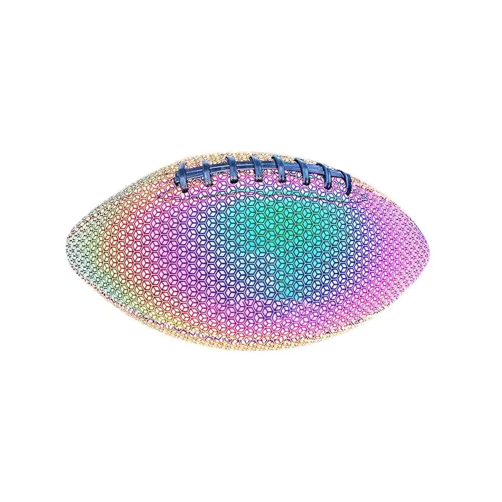 Holographic Reflective Football - Training Rugby Ball Holographic Soccer Standard Training PU Football Glow In The Dark Perf
Holographic Reflective Football - Training Rugby Ball Holographic Soccer Standard Training PU Football Glow In The Dark Perf