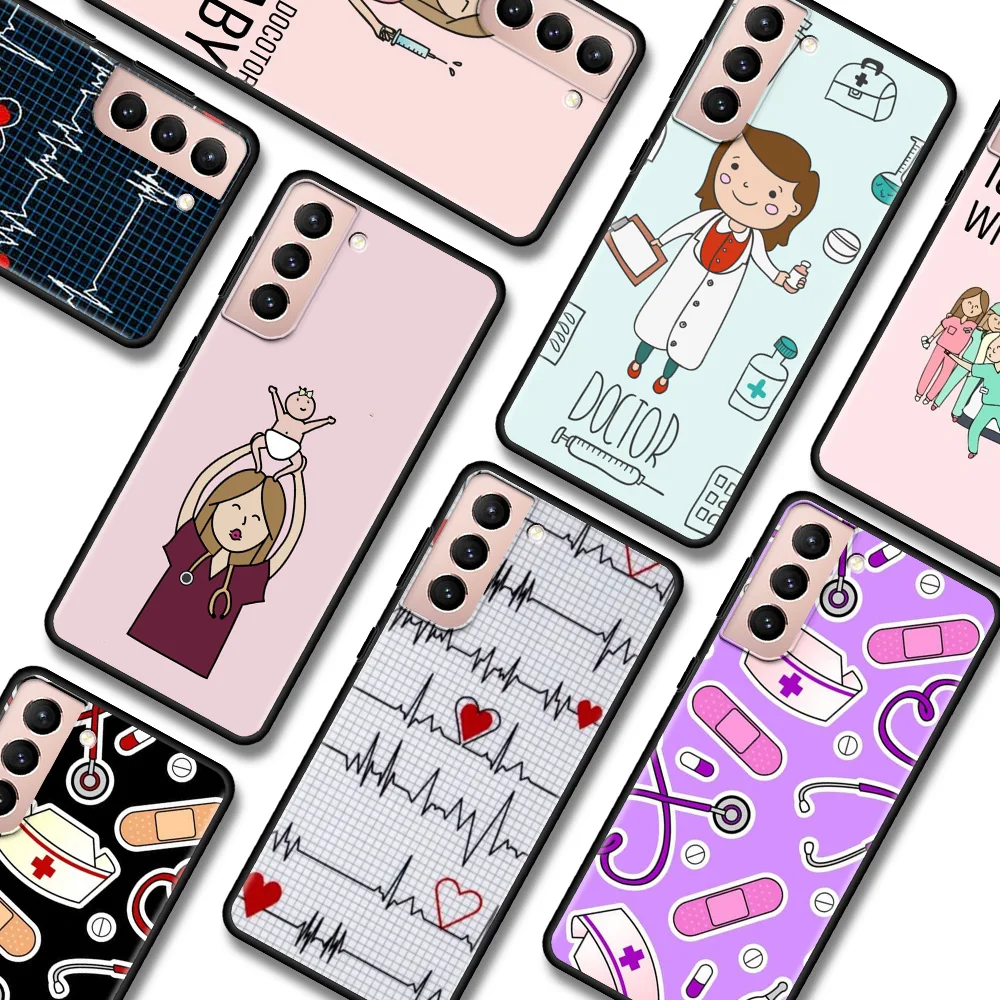 Phone Case For Samsung Galaxy S20 S21 FE Ultra S21 S20 S10 S9 S8 Plus S10Lite S10e S7 Edge Note 20 9 Nurse Medical Medicine
Phone Case For Samsung Galaxy S20 S21 FE Ultra S21 S20 S10 S9 S8 Plus S10Lite S10e S7 Edge Note 20 9 Nurse Medical Medicine