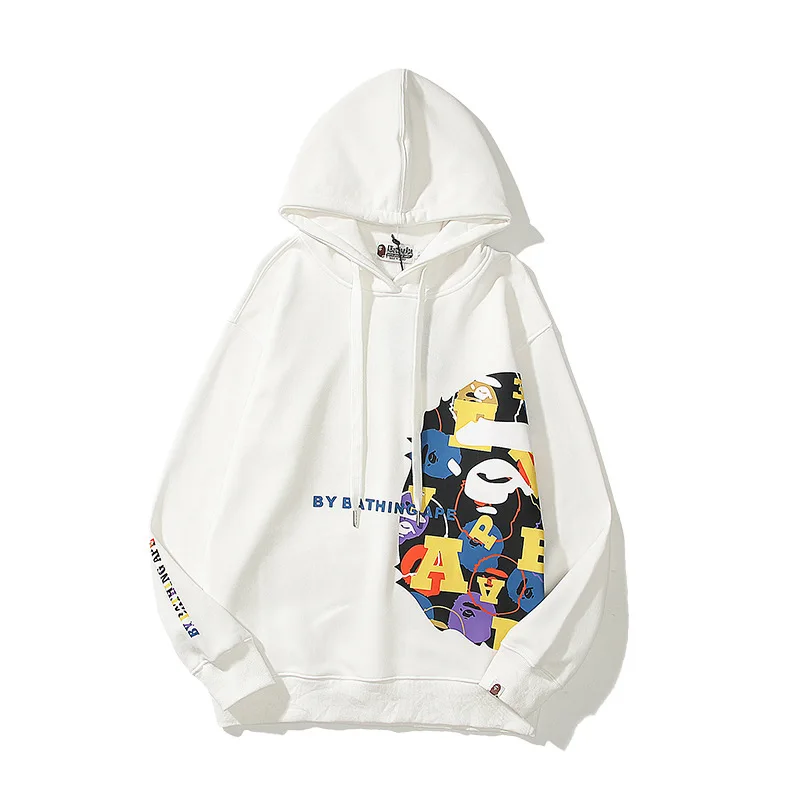 Colorful ape head bape autumn and winter fashion brand zipper casual hood 2021 New Unisex
Colorful ape head bape autumn and winter fashion brand zipper casual hood 2021 New Unisex