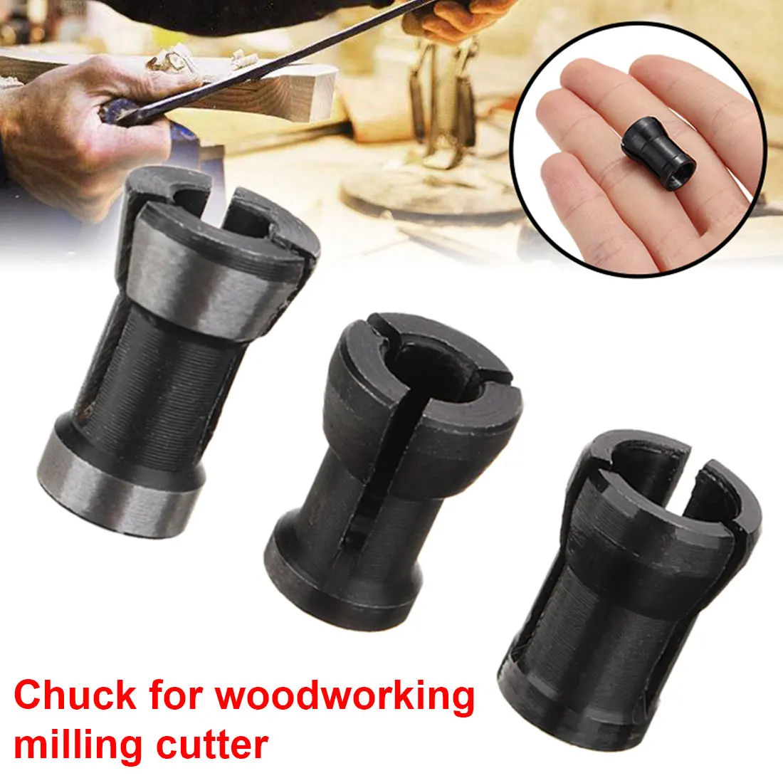 New 6/6.3/8mm high precision electric milling cutter parts engraving trimming machine chuck chuck manufacturing electric parts
New 6/6.3/8mm high precision electric milling cutter parts engraving trimming machine chuck chuck manufacturing electric parts