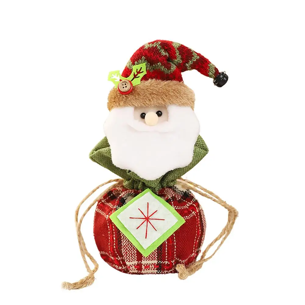 Christmas Candy Bags Santa Snowman And Elf Design Drawstring Gift Doll Candy Bag Soft Knitted Fabric For Christmas Halloween
Christmas Candy Bags Santa Snowman And Elf Design Drawstring Gift Doll Candy Bag Soft Knitted Fabric For Christmas Halloween