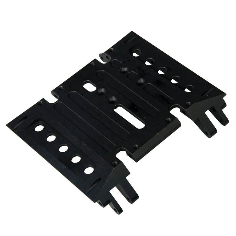 Center Gear Box Mount Base CNC Aluminum Skid Plate with Metal Front / Rear Upper Shock Link Mount
Center Gear Box Mount Base CNC Aluminum Skid Plate with Metal Front / Rear Upper Shock Link Mount