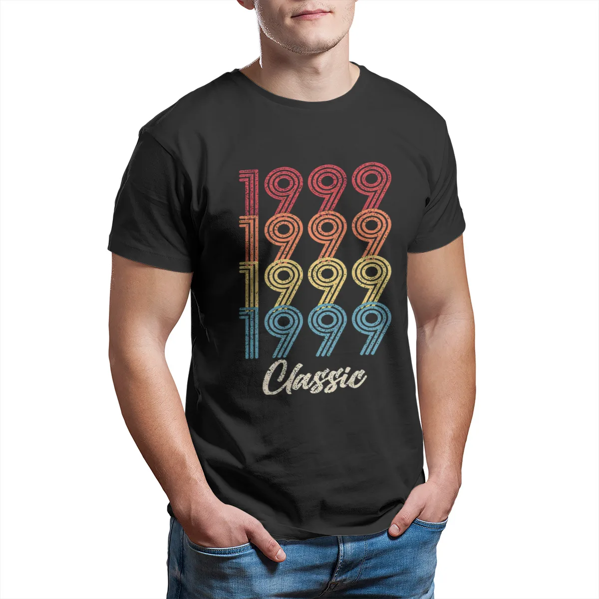 2021 Summer Men's T-shirt Made In 1999 Classic Retro Printed Street Cotton High-quality O-neck Hip-hop Casual Oversized T-shirt
2021 Summer Men's T-shirt Made In 1999 Classic Retro Printed Street Cotton High-quality O-neck Hip-hop Casual Oversized T-shirt