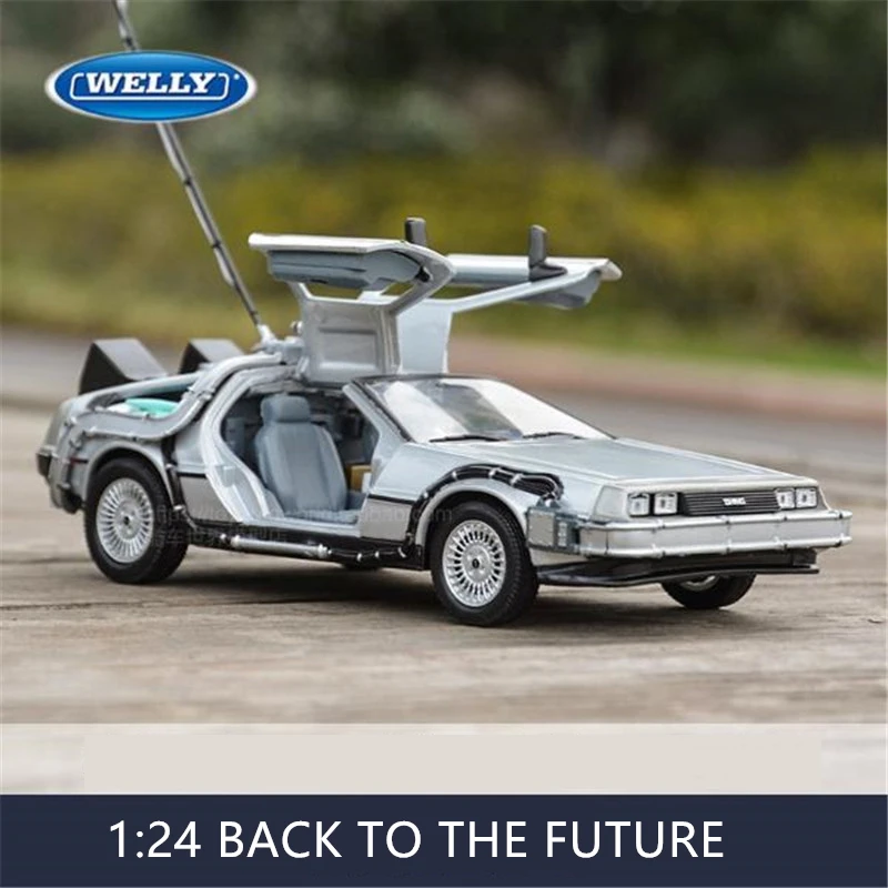 1:24 Diecast Alloy Model Car DMC-12 delorean back to the futurer Time Machiner Metal Toy Car For Kid Toy Gift Collection
1:24 Diecast Alloy Model Car DMC-12 delorean back to the futurer Time Machiner Metal Toy Car For Kid Toy Gift Collection