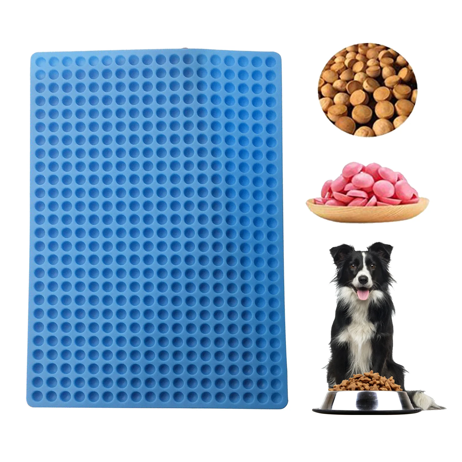 468-Cavity Spherical Pets Biscuit Mould Silicone Baking Mold Silicone Round Chocolate Mold, Dog Food Mold, Baking Tools
468-Cavity Spherical Pets Biscuit Mould Silicone Baking Mold Silicone Round Chocolate Mold, Dog Food Mold, Baking Tools