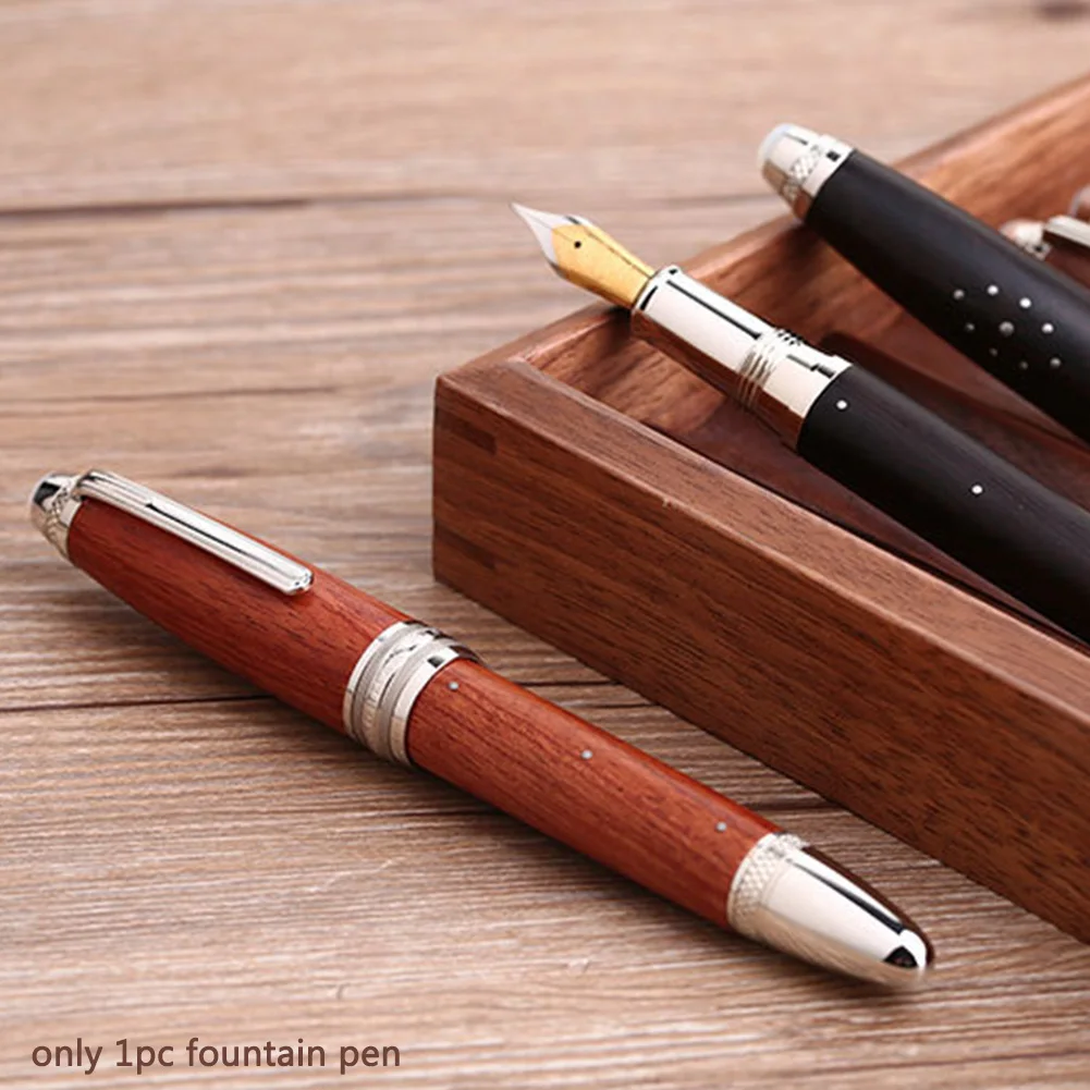 Moonman-M1000 Fountain Pen Home School Solid Wood Student Portable Gift 0.5mm Tip Calligraphy Writing Office Handmade Fashion
Moonman-M1000 Fountain Pen Home School Solid Wood Student Portable Gift 0.5mm Tip Calligraphy Writing Office Handmade Fashion