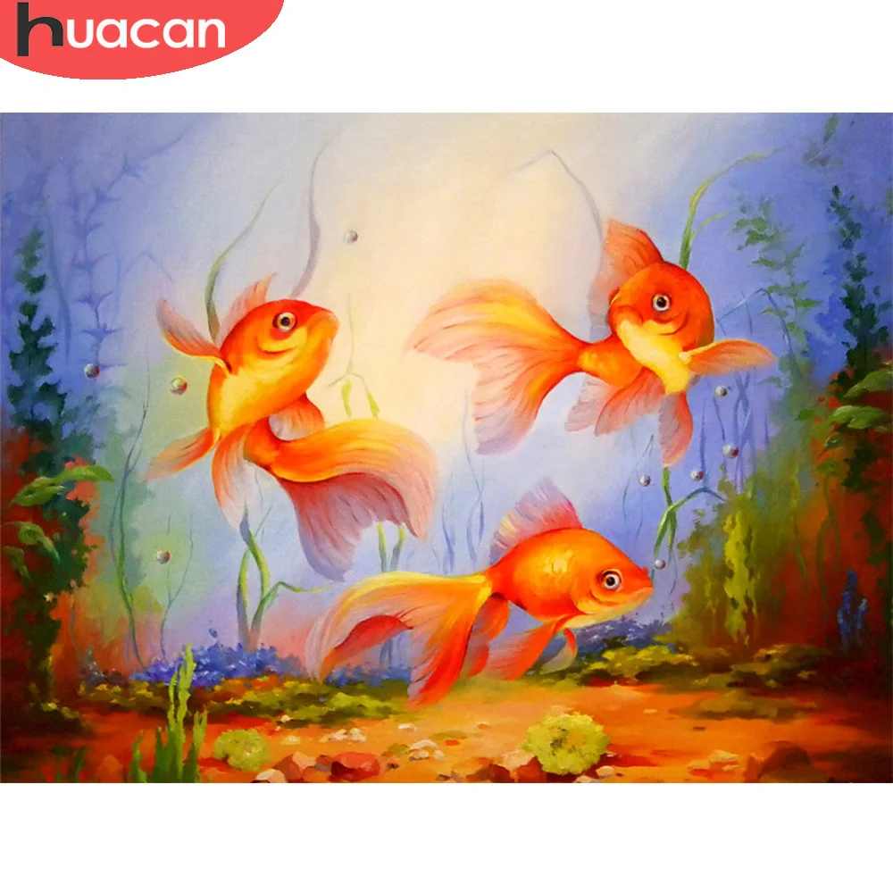 Алмазная живопись 5D HUACAN «сделай сам», вышивка крестиком с изображением животных, рыбок, украшение для дома, мозаика из страз, настенные Стик...
Алмазная живопись 5D HUACAN «сделай сам», вышивка крестиком с изображением животных, рыбок, украшение для дома, мозаика из страз, настенные Стик...