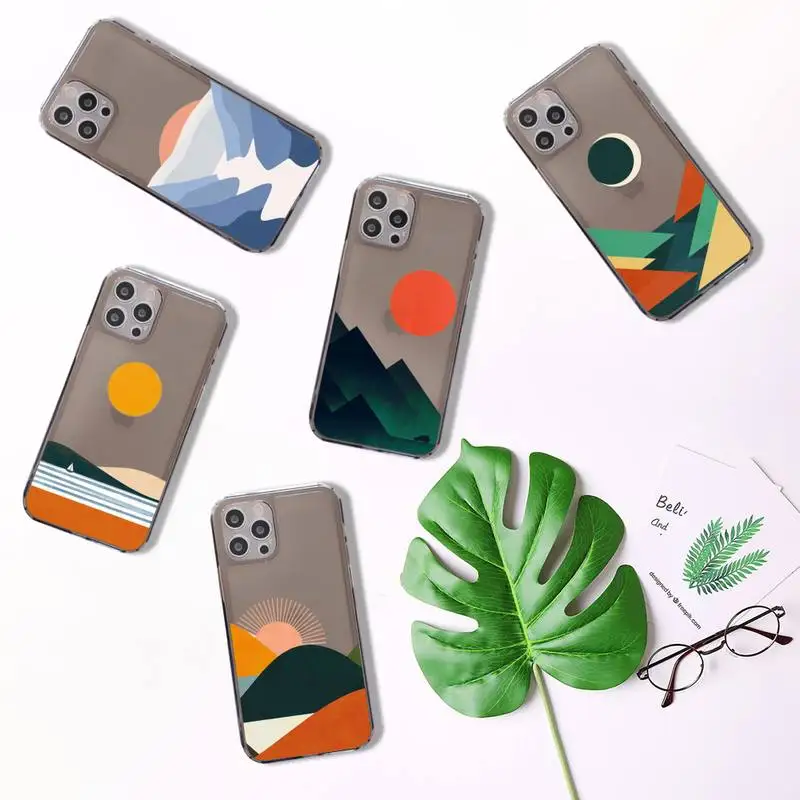 Art painting Mountain sun print Phone Case For iPhone 7 8 11 12 X XS XR MINI Pro Max Plus Retro Black Grey clear transparent
Art painting Mountain sun print Phone Case For iPhone 7 8 11 12 X XS XR MINI Pro Max Plus Retro Black Grey clear transparent