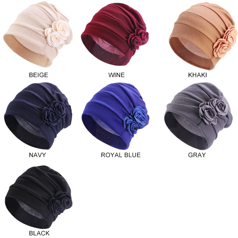 Chemo Hat Turban Hair Caps Women Flower Headwear Beanies Hair Loss Care Ladies Bandana Muslim Head Cover Styling Tool
Chemo Hat Turban Hair Caps Women Flower Headwear Beanies Hair Loss Care Ladies Bandana Muslim Head Cover Styling Tool