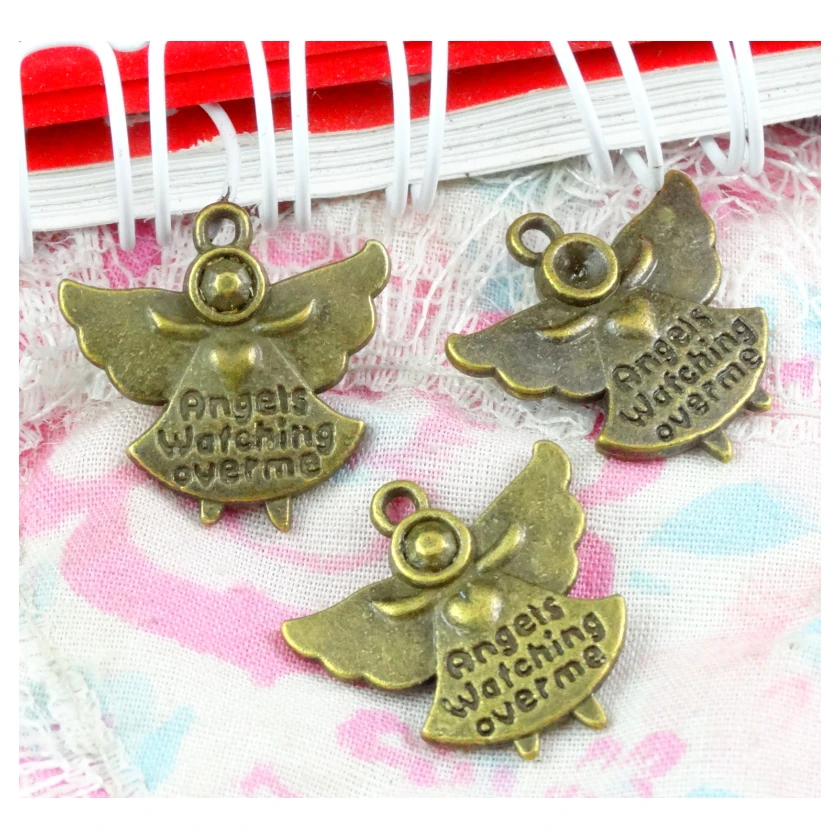 50Pcs Angel Charms Pendants Alloy Metal Antique bronze Plated 20*20MM Angel pendant Diy Jewelry
50Pcs Angel Charms Pendants Alloy Metal Antique bronze Plated 20*20MM Angel pendant Diy Jewelry