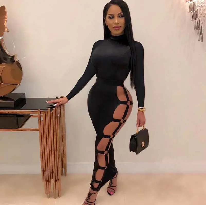 Clubwear Sexy Black Long Sleeve Dress Women Fall Clothes Party Club Hollow Out Long Maxi Dress Turtleneck Party Dress for Women
Clubwear Sexy Black Long Sleeve Dress Women Fall Clothes Party Club Hollow Out Long Maxi Dress Turtleneck Party Dress for Women
