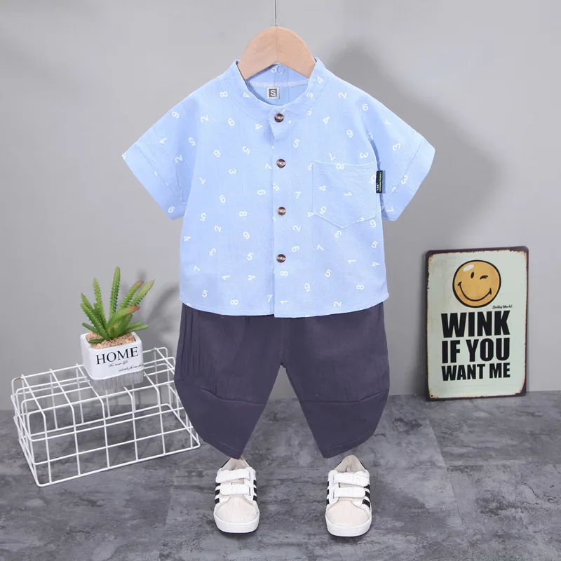 2021 New Baby Boys Casual Sets Kids Girls Summer Clothes Number Print Short Sleeve Shirt+shorts Cotton Outfits Children Suit
2021 New Baby Boys Casual Sets Kids Girls Summer Clothes Number Print Short Sleeve Shirt+shorts Cotton Outfits Children Suit
