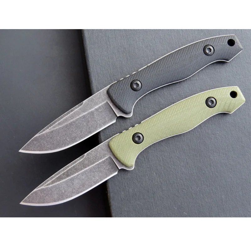 New Full Tang Fixed Blade Knife G10 Handle 440 Blade Portable Outdoor Survival Hunting Tactical Tool Small Camping Knives
New Full Tang Fixed Blade Knife G10 Handle 440 Blade Portable Outdoor Survival Hunting Tactical Tool Small Camping Knives