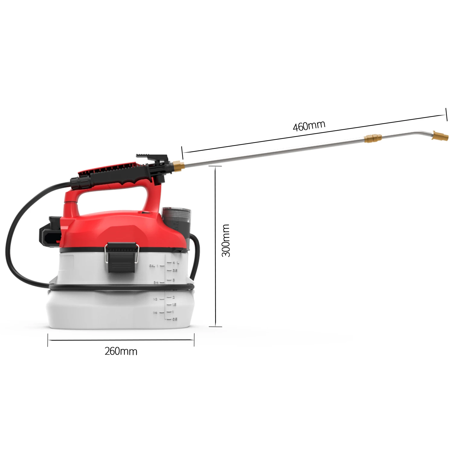 4LGarden Knapsack Sprayer Long Handle Electric Portable Household Agricultural Watering Vegetables Flowers Watering Sprayer
4LGarden Knapsack Sprayer Long Handle Electric Portable Household Agricultural Watering Vegetables Flowers Watering Sprayer