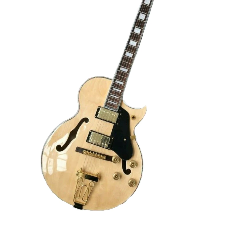 High Quality New Naughty Boy 6 Strings F Hole Hollow Body Electric Guitar Natural Color Maple Body Rosewood Fingerboard
High Quality New Naughty Boy 6 Strings F Hole Hollow Body Electric Guitar Natural Color Maple Body Rosewood Fingerboard