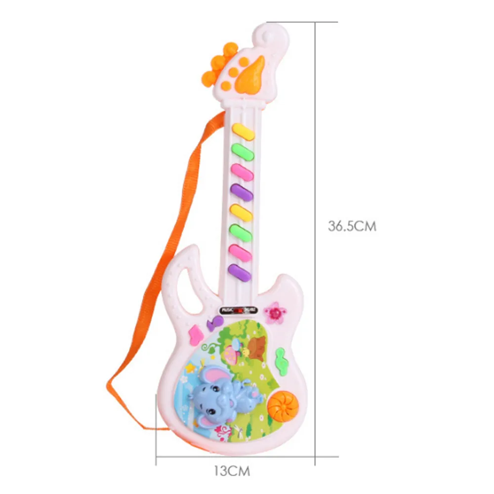 Children Musical Instrument Toy Electric Guitar Sound Light Kids Music Toy Cartoon Pattern Colorful Baby Educational Toy Gifts
Children Musical Instrument Toy Electric Guitar Sound Light Kids Music Toy Cartoon Pattern Colorful Baby Educational Toy Gifts