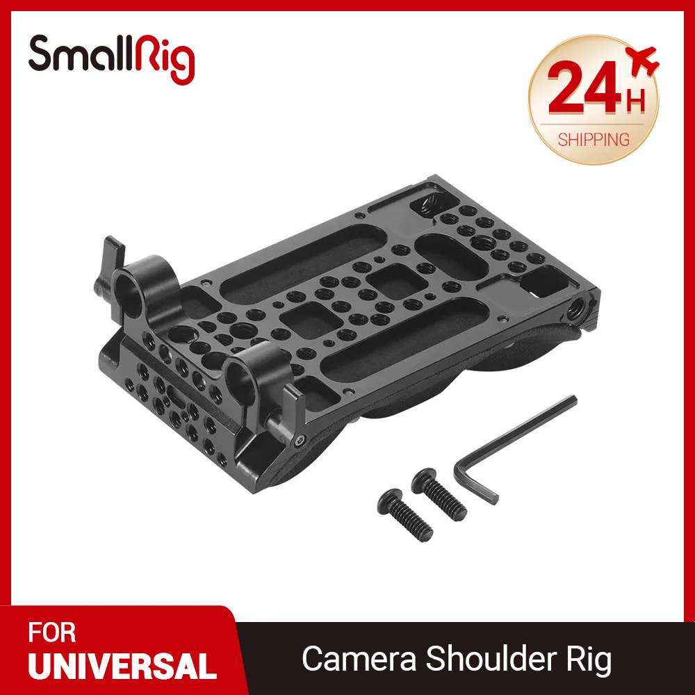 SmallRig DSLR камера с плечевым упором, универсальная Наплечная накладка с 15-миллиметровым перилом 2077
SmallRig DSLR камера с плечевым упором, универсальная Наплечная накладка с 15-миллиметровым перилом 2077