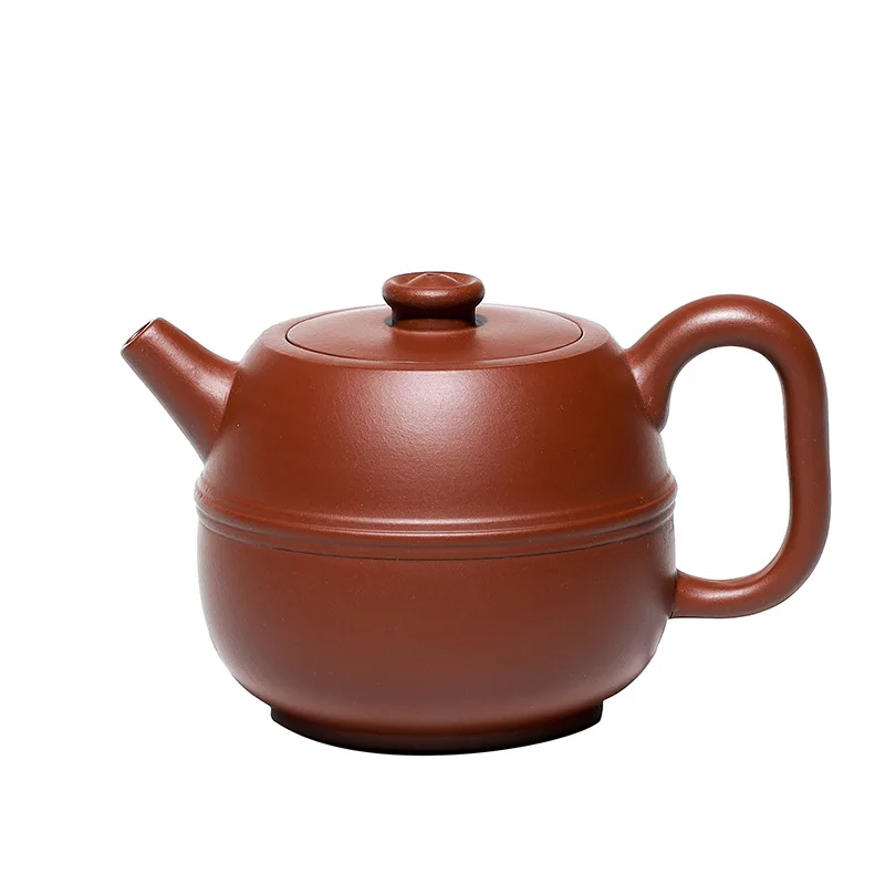 Baixin Zisha Yixing gift raw material Dahongpao line round giant wheel Teapot Tea Making kungfu tea set 
Baixin Zisha Yixing gift raw material Dahongpao line round giant wheel Teapot Tea Making kungfu tea set