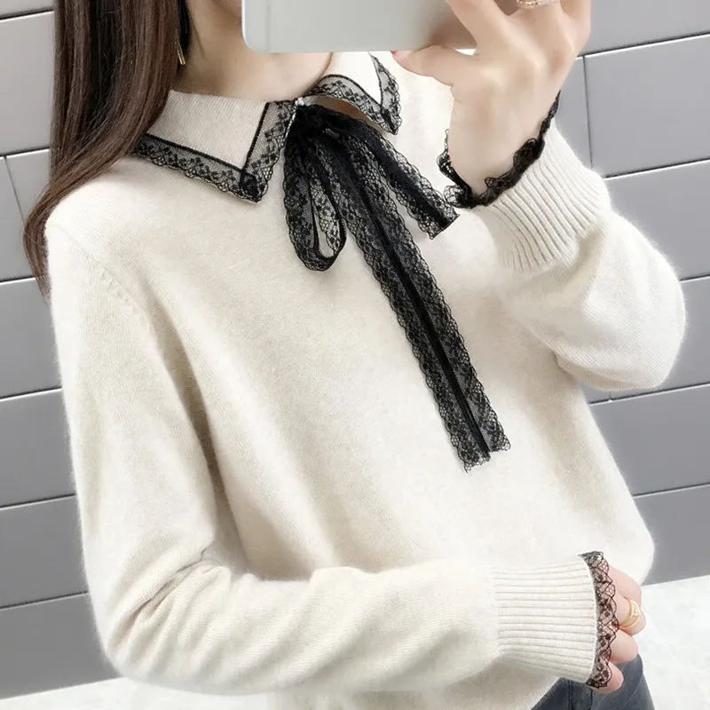 Womens Sweaters 2019 Women Slim Sweater Casual Spring Winter Knitted Sweater Long Sleeve Ruffle Knitting Pullover
Womens Sweaters 2019 Women Slim Sweater Casual Spring Winter Knitted Sweater Long Sleeve Ruffle Knitting Pullover