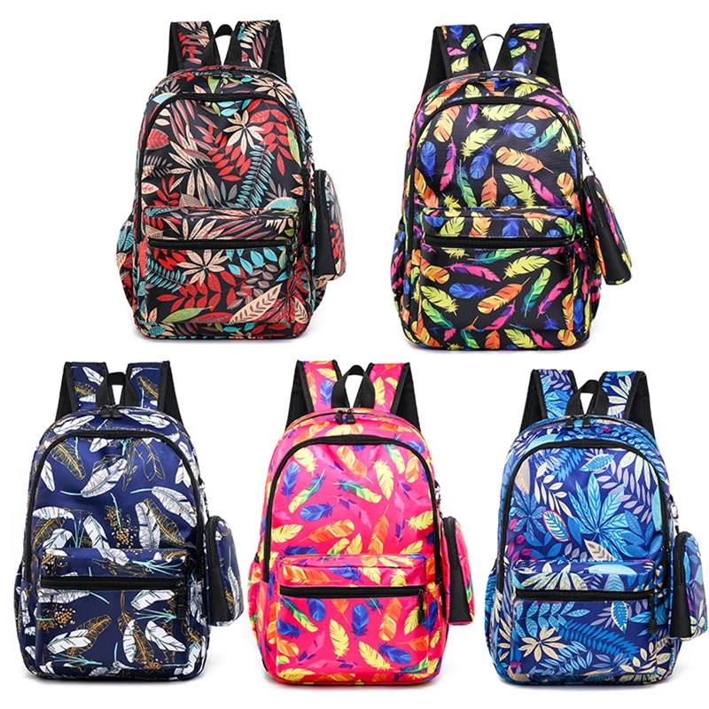2 Pcs/Set Female Backpack Leaf Print Laptop Backpack Travel Bagpack Waterproof School Bags For Teenage Girls Women Backpack
2 Pcs/Set Female Backpack Leaf Print Laptop Backpack Travel Bagpack Waterproof School Bags For Teenage Girls Women Backpack