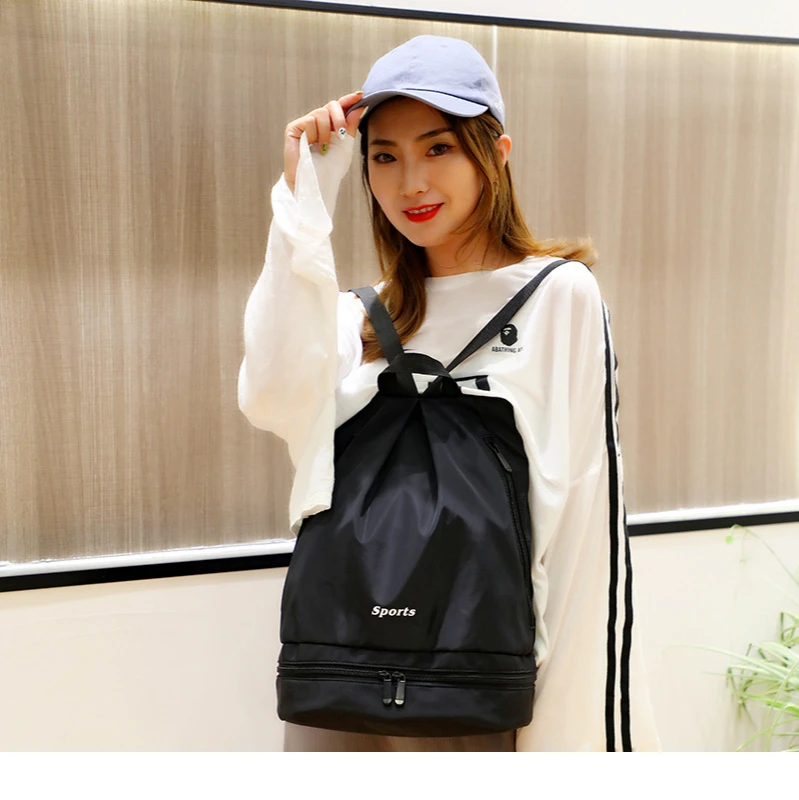 Gym bag dry and wet separation female backpack beach bag male waterproof fitness travel bag swimming bag storage backpack
Gym bag dry and wet separation female backpack beach bag male waterproof fitness travel bag swimming bag storage backpack