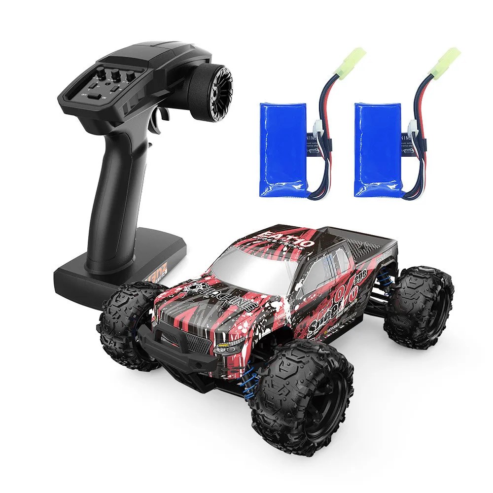 1/18 RC Cars 28km/h 2.4GHz 4WD Brushed Remote Control Toys Off-Road Monster Truck Vehicle Model for Kids Adults Christmas Gifts 
1/18 RC Cars 28km/h 2.4GHz 4WD Brushed Remote Control Toys Off-Road Monster Truck Vehicle Model for Kids Adults Christmas Gifts