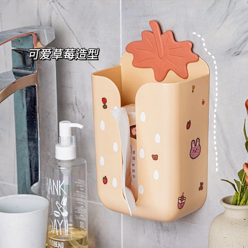W&G Toilet Organizer Strawberry Towel Tissue Cosmetic Storage Box Punch-free Wall Mounted Pumping Box Bathroom Home Organizer
W&G Toilet Organizer Strawberry Towel Tissue Cosmetic Storage Box Punch-free Wall Mounted Pumping Box Bathroom Home Organizer