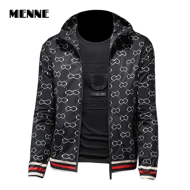 New arrival Male jacket Outwear Men jacket Spring Autumn slim fit hooded zipper print Casual jacket men
New arrival Male jacket Outwear Men jacket Spring Autumn slim fit hooded zipper print Casual jacket men