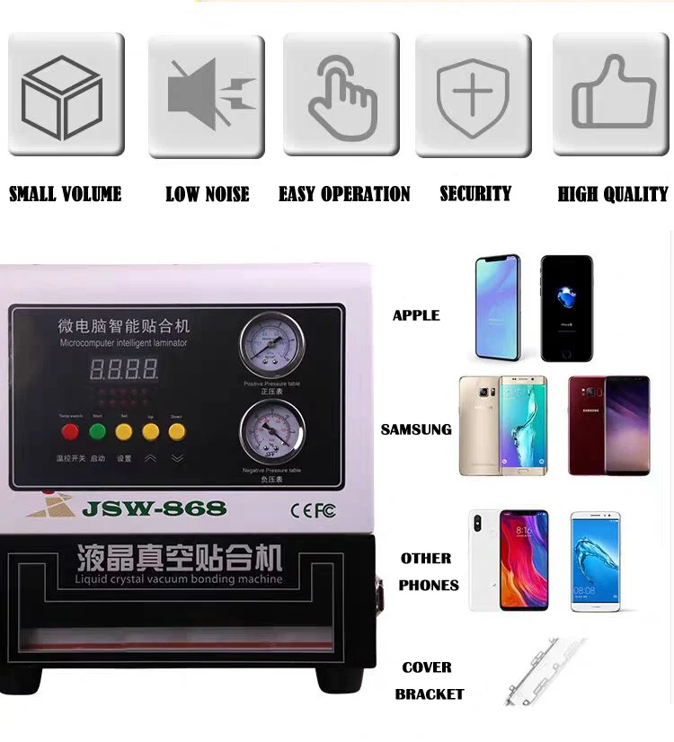 Auto LCD LY 818 Digital OCA Laminator Adjustable Height Laminating Machine 13 Inches LCD Screen Repair Tools 220V 110V
Auto LCD LY 818 Digital OCA Laminator Adjustable Height Laminating Machine 13 Inches LCD Screen Repair Tools 220V 110V