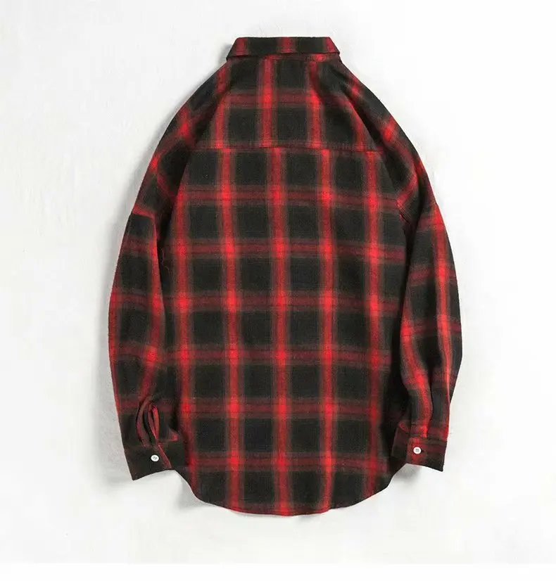 Spring and summer new fashion men's long sleeve shirt cardigan youth popular casual lattice tide men's shirt
Spring and summer new fashion men's long sleeve shirt cardigan youth popular casual lattice tide men's shirt