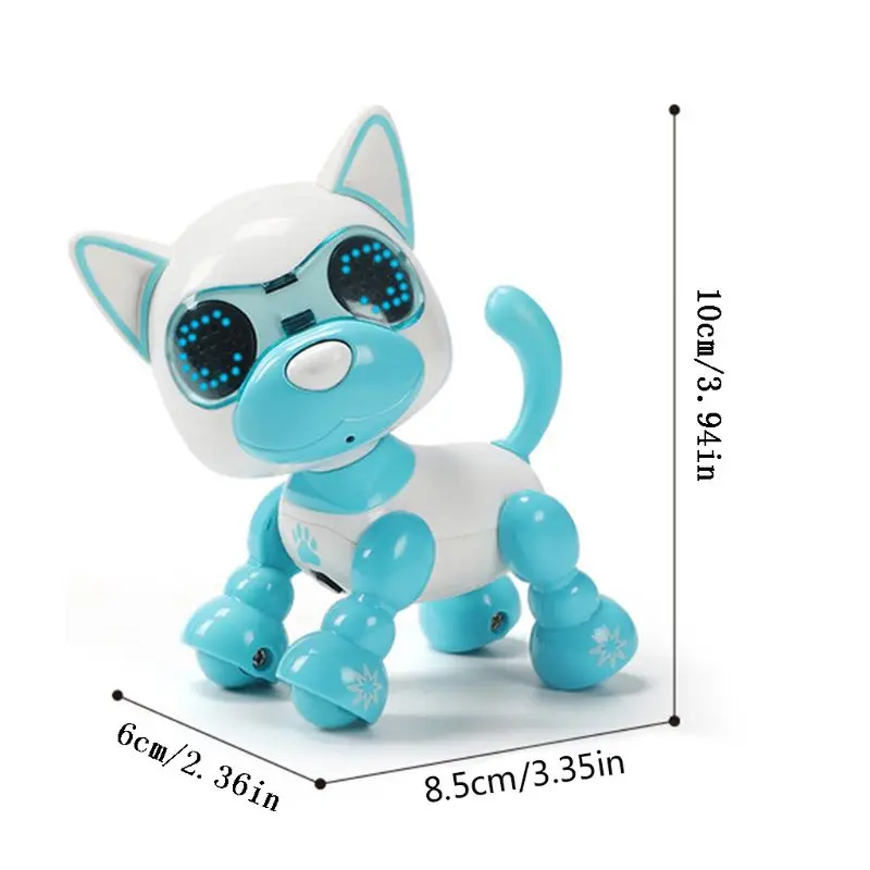 Robot Dog Robotic Puppy Interactive Toy Birthday Gifts Christmas Present Toy for Children H3CD
Robot Dog Robotic Puppy Interactive Toy Birthday Gifts Christmas Present Toy for Children H3CD