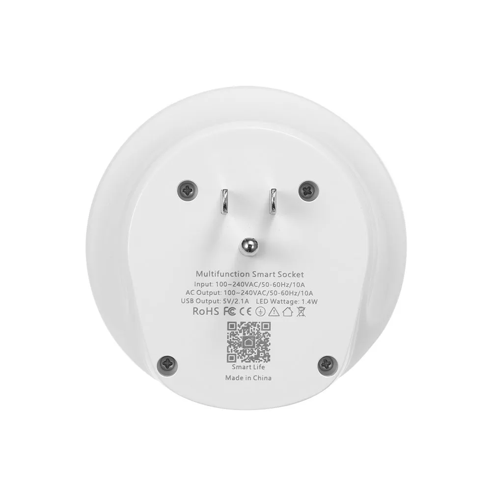 Ouhaobin WiFi умная розетка US светильник переключатель выход таймер беспроводной