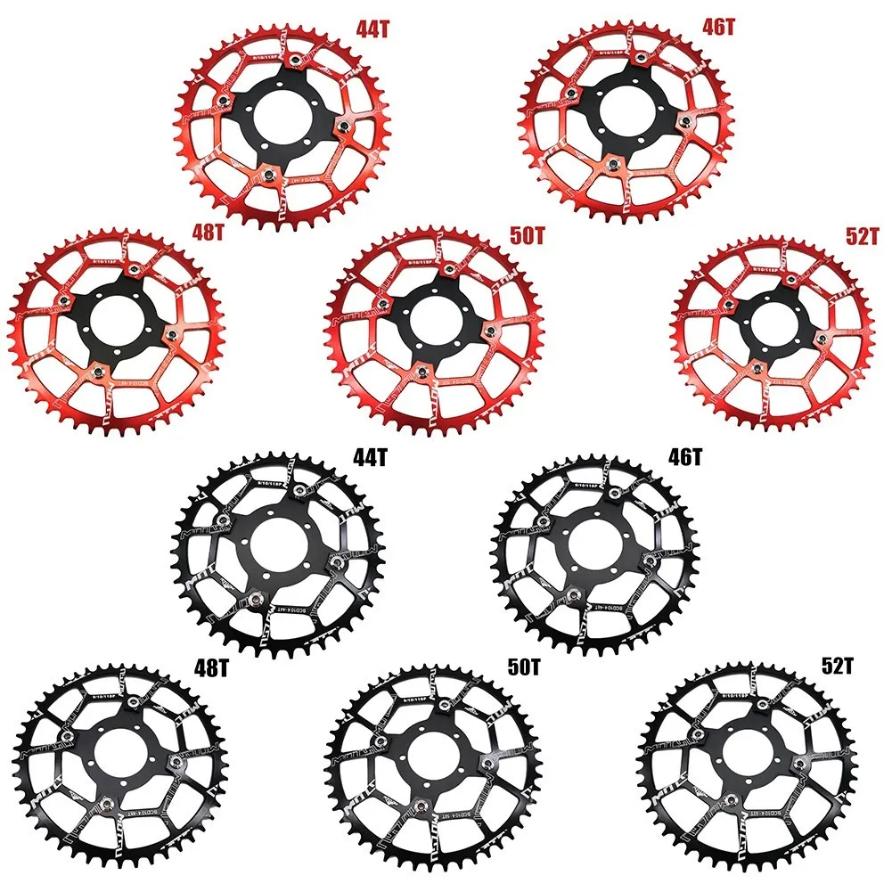 44T/46T/48T/50T/52T BBS01B BBS02B Aluminum Alloy Chainring For Bafang Mid Drive Narrow Wide Tooth Bike Conversion Kit Accessory
44T/46T/48T/50T/52T BBS01B BBS02B Aluminum Alloy Chainring For Bafang Mid Drive Narrow Wide Tooth Bike Conversion Kit Accessory