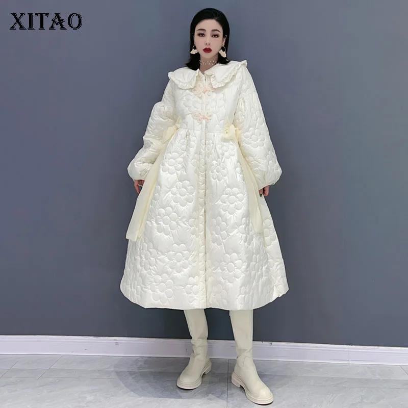 XITAO/Белые парки, модные, с длинным рукавом, богиня, с карманами, с рюшами, Осень-зима 2021, однотонные, с рюшами, свободные парки GWJ1875
XITAO/Белые парки, модные, с длинным рукавом, богиня, с карманами, с рюшами, Осень-зима 2021, однотонные, с рюшами, свободные парки GWJ1875