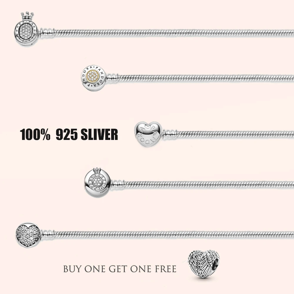2021 New 925 Sterling Silver Snake Chain Basic Bracelet Bangle Fit Original Charms Beads Pendants For Women Jewelry Gift
2021 New 925 Sterling Silver Snake Chain Basic Bracelet Bangle Fit Original Charms Beads Pendants For Women Jewelry Gift