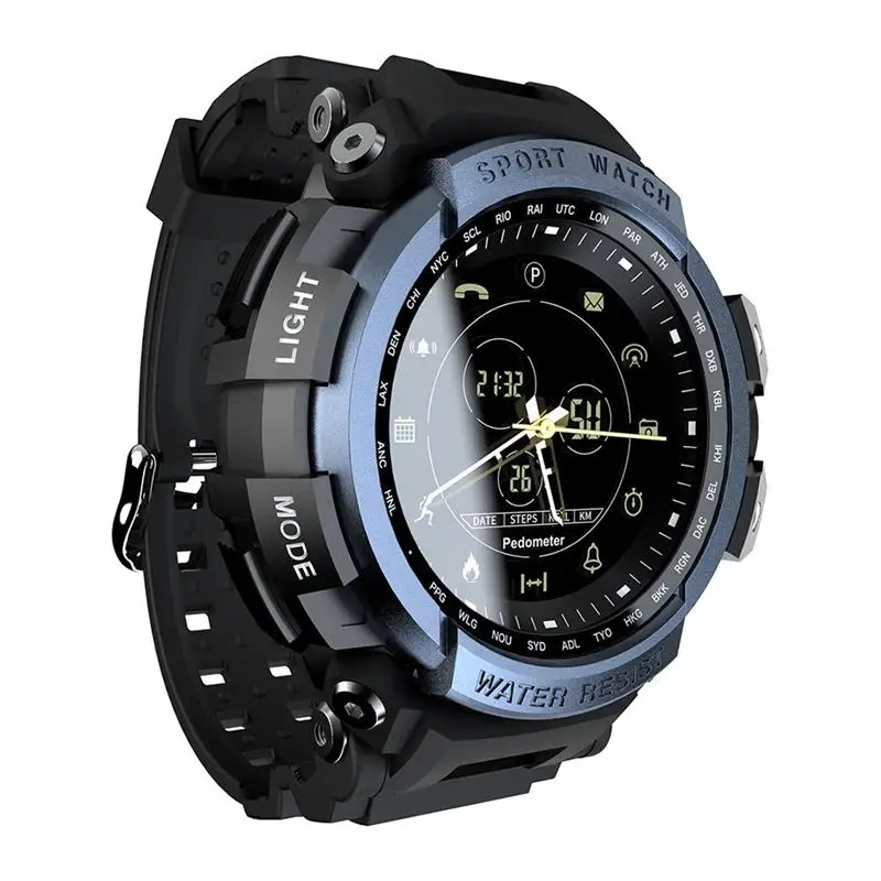 LOKMAT MK28 Smart Watches Waterproof Fitness Tracker Pedometer Reminder Bluetooth 12 Month Standby Digital Watch for iOS Android
LOKMAT MK28 Smart Watches Waterproof Fitness Tracker Pedometer Reminder Bluetooth 12 Month Standby Digital Watch for iOS Android