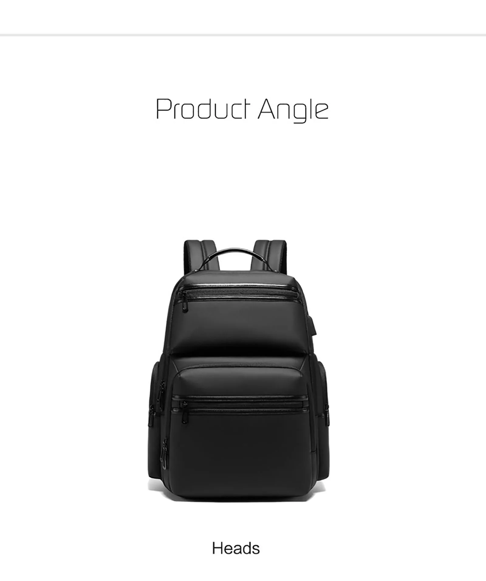Business Backpack with USB Charging Port Multiple Compartments Top Handle for Women / Men
Business Backpack with USB Charging Port Multiple Compartments Top Handle for Women / Men
