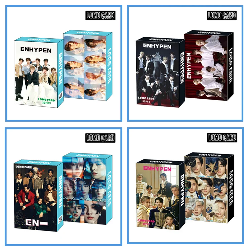 30pcs/set Kpop ENHYPEN Lomo Card for Fans Collection EN Photocards New Album Postcards Photo Print Korea Fashion Poster Cards
30pcs/set Kpop ENHYPEN Lomo Card for Fans Collection EN Photocards New Album Postcards Photo Print Korea Fashion Poster Cards