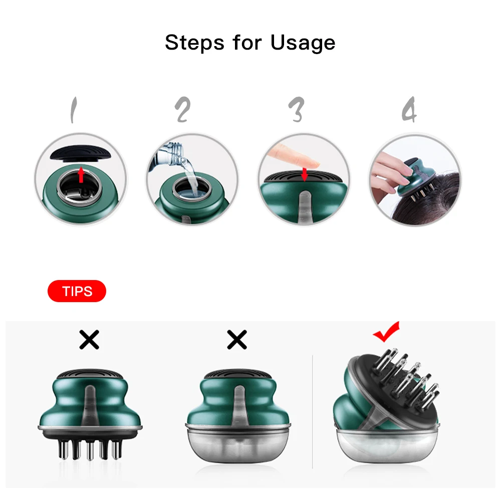 Handheld Massage Brush Head Scalp Massage Applicator Comb Head Fluid Guide Head Massager Roller Ball Massage Scalp Applicator
Handheld Massage Brush Head Scalp Massage Applicator Comb Head Fluid Guide Head Massager Roller Ball Massage Scalp Applicator