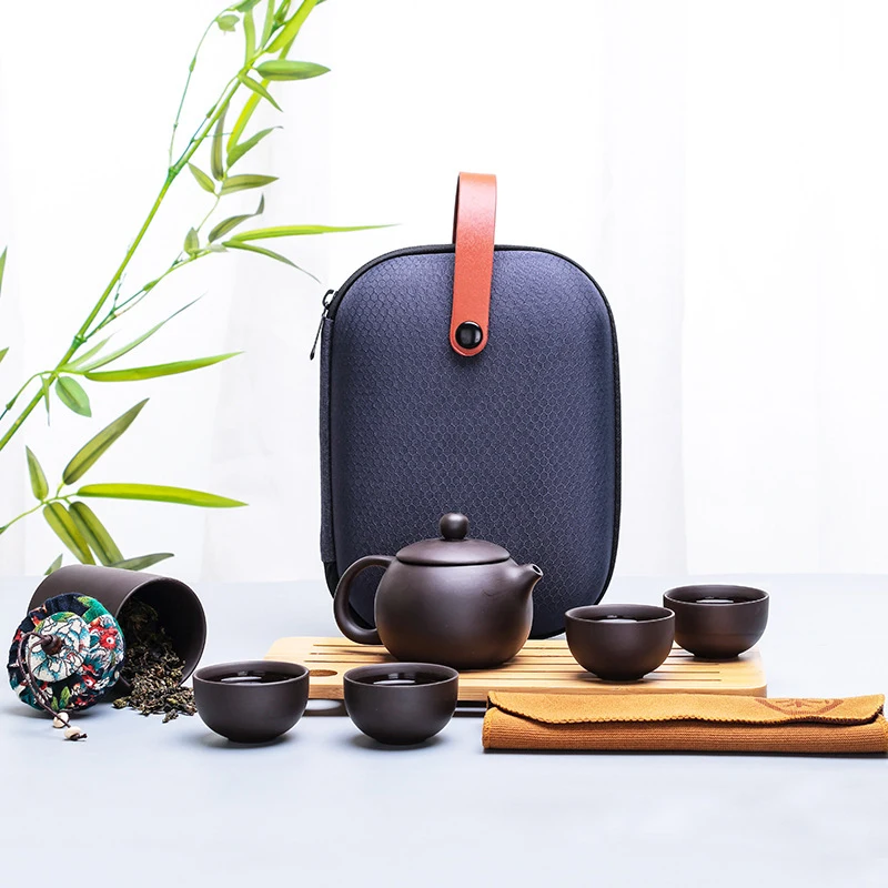 6pcs Tea Sets gaiwan Exquisite Purple sand tea set Include 4 cups 1 tea pot, Kung Fu Tea Cup Unique tea ceremony Travel Portable
6pcs Tea Sets gaiwan Exquisite Purple sand tea set Include 4 cups 1 tea pot, Kung Fu Tea Cup Unique tea ceremony Travel Portable