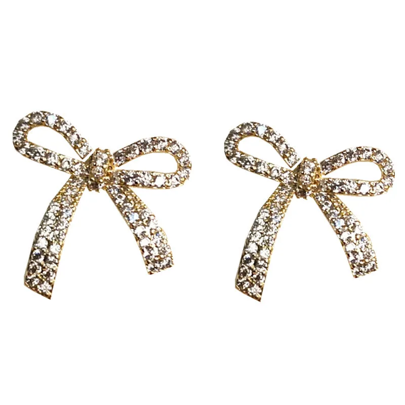 Cubic Zirconia Bow Shaped Stud Ear Kids Best Gift Girls Body Jewelry 2020 New Delicate Rhinestone Bowknot Earrings
Cubic Zirconia Bow Shaped Stud Ear Kids Best Gift Girls Body Jewelry 2020 New Delicate Rhinestone Bowknot Earrings