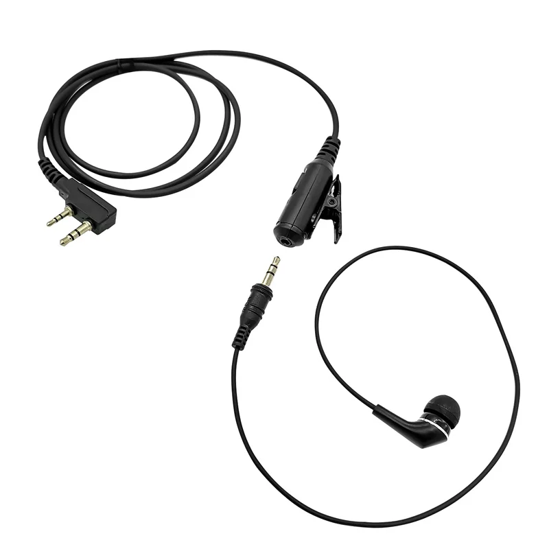 Наушники-вкладыши с одним проводом, гарнитура с микрофоном, совместимая с 2-контактной рацией Baofeng
Наушники-вкладыши с одним проводом, гарнитура с микрофоном, совместимая с 2-контактной рацией Baofeng