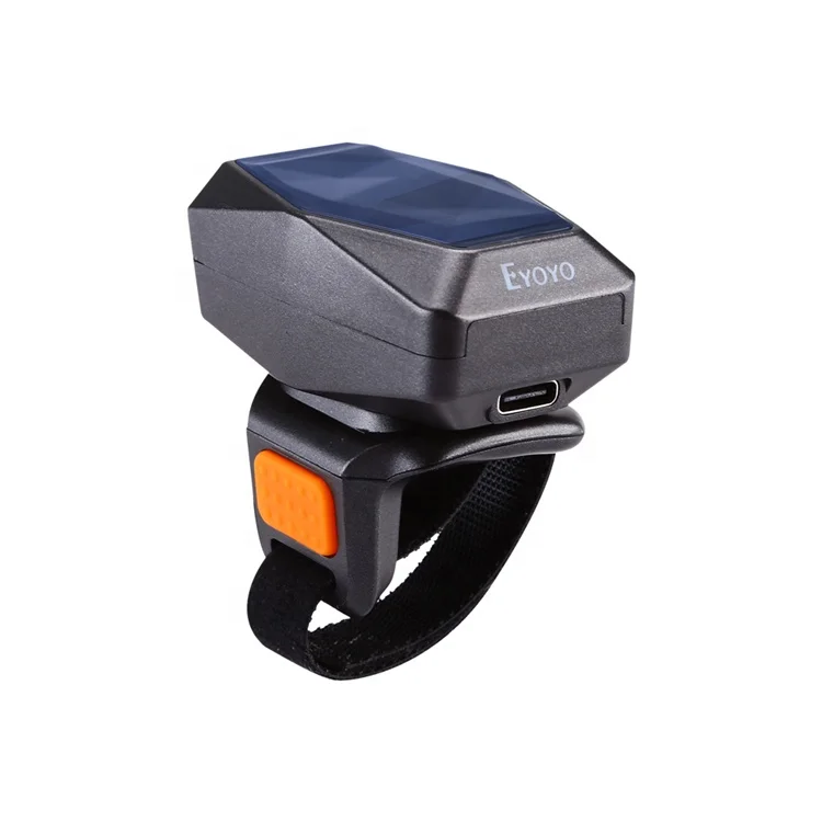 Eyoyo Fast Scanning Upgrade Portable Mini Wearable 1D Laser Finger Ring Scanner
Eyoyo Fast Scanning Upgrade Portable Mini Wearable 1D Laser Finger Ring Scanner