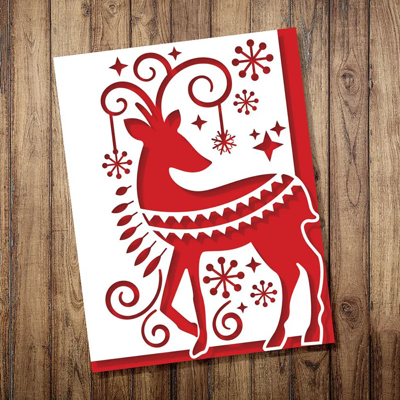 Deer Christmas Gift Metal Cutting Dies Scrapbook Diary Decoration Stencil Embossing Template Diy Greeting Card Handmade 2021
Deer Christmas Gift Metal Cutting Dies Scrapbook Diary Decoration Stencil Embossing Template Diy Greeting Card Handmade 2021