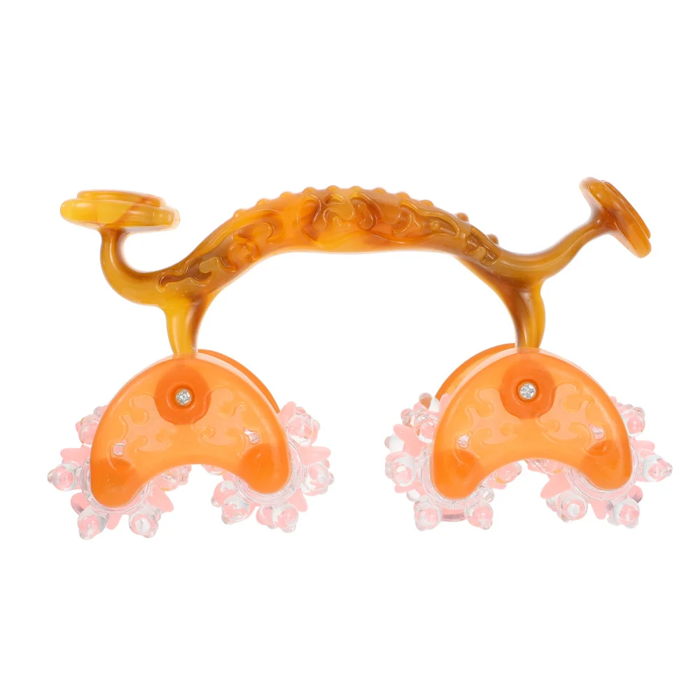 1pc Manual Roller Massager Multi-purpose Spine Neck Massager Back Massager
1pc Manual Roller Massager Multi-purpose Spine Neck Massager Back Massager